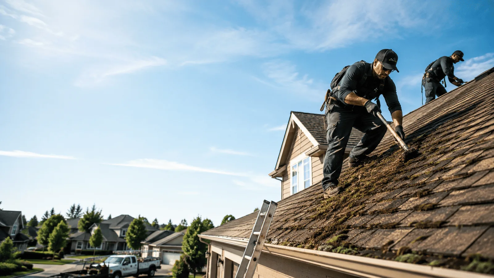 Roof Moss Removal in Concord, MA near me